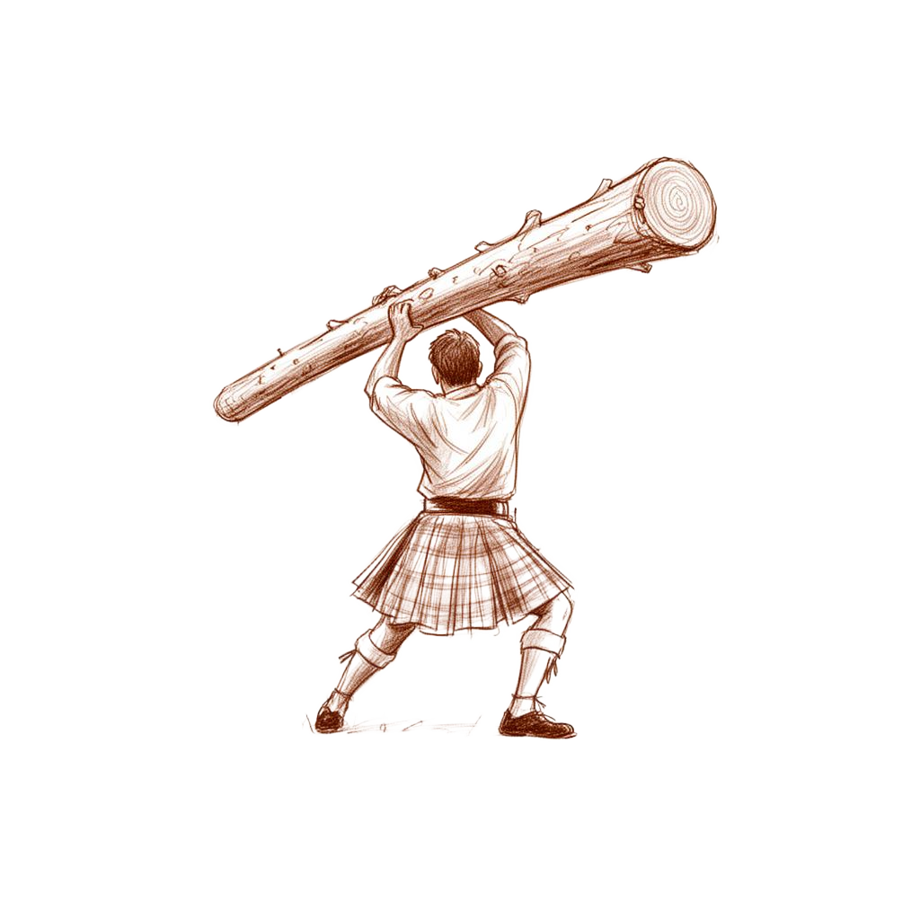 Skizze Highland Games