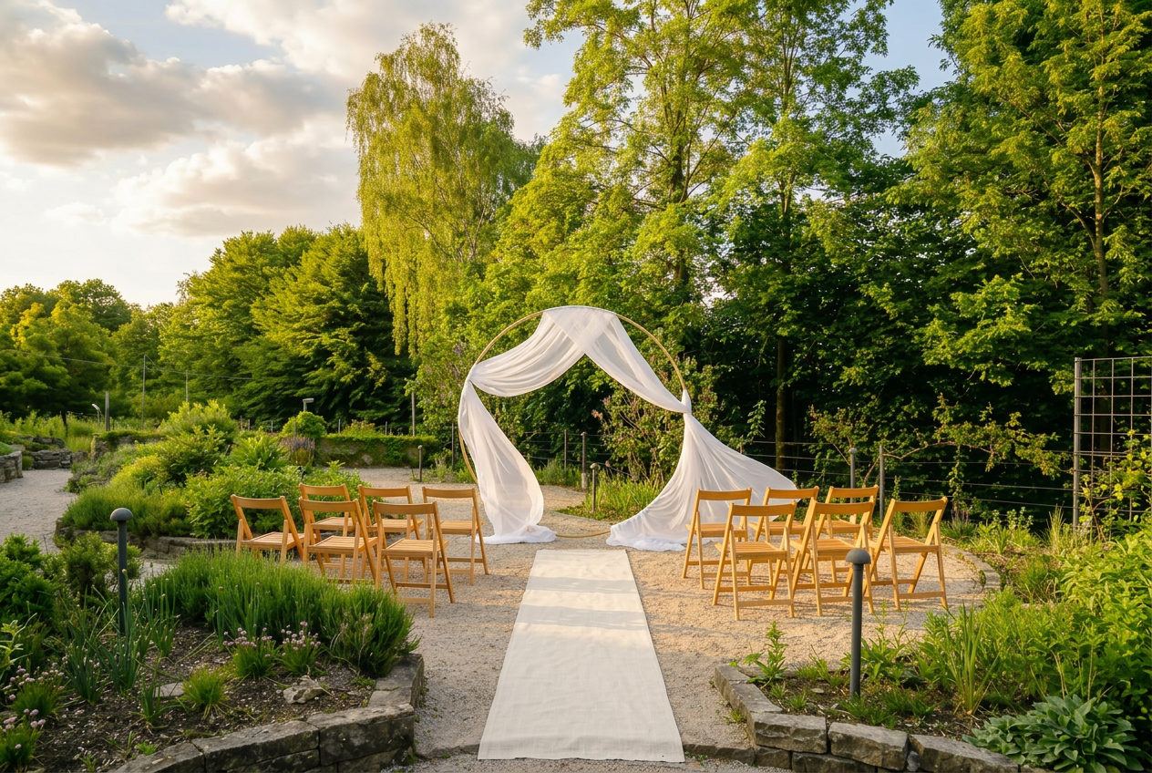Hochzeitslocation Hildegarten — Boho-Styling am Kulinarik Hof Fahr